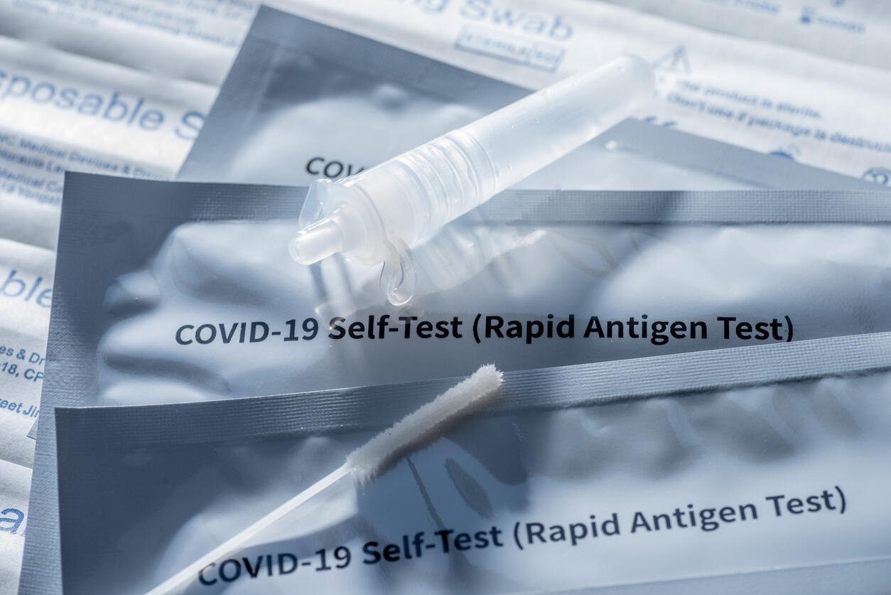 COVID lateral flow tests